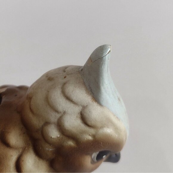 Vintage Josef Originals Hand Painted Bird Candle Holder Figurine Small - Picture 10 of 10